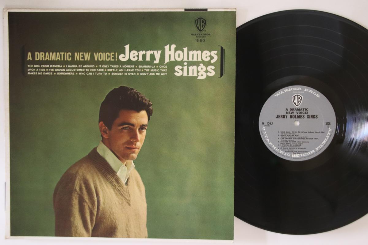 

LP Record JERRY HOLMES - Jerry Holmes Sings W1593 WARNER BROS US Pop Used
