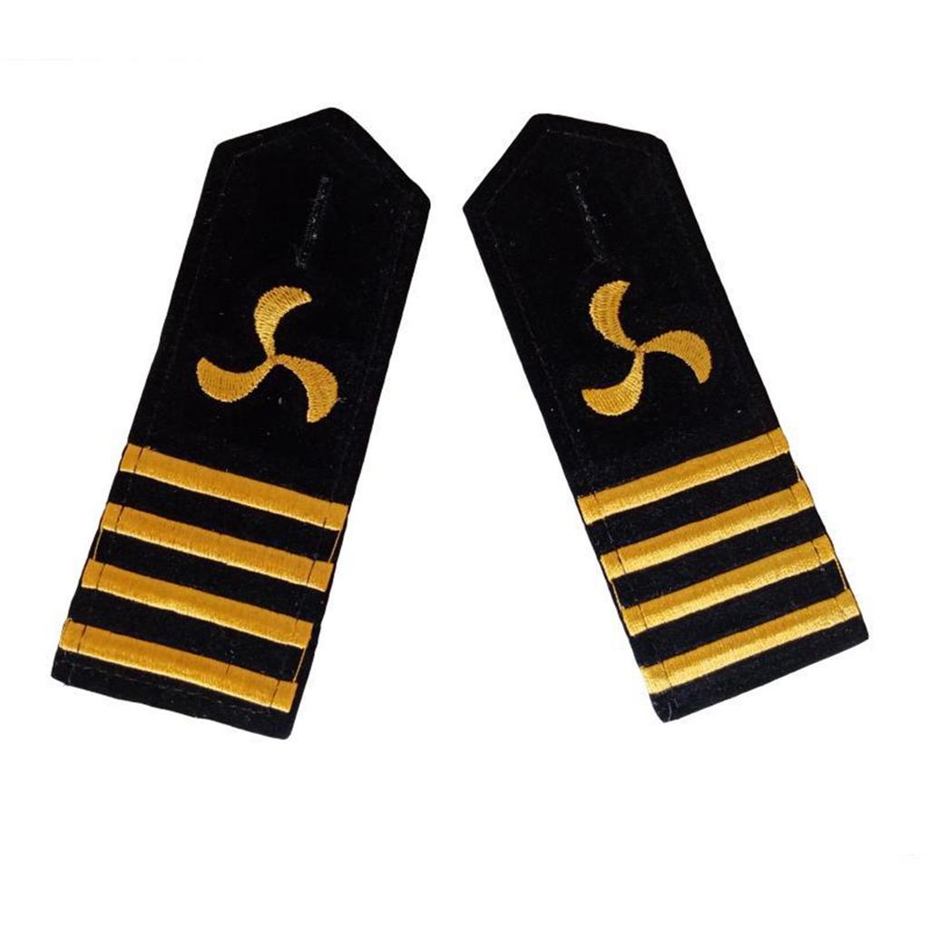 Shoulder Epaulettes Stripes Security Uniform Accessories Captain Professional Security Guard Epaulets Captain