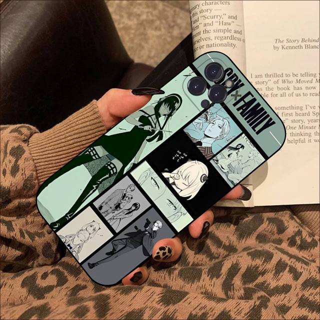 

Чохол для телефону Spy ×Family для Iphone 8 7 6 6s Plus X Se 2020 Xr Xs 14 11 12 13 Mini Pro Max Mobile Case For iphone X or XS
