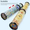 Scalable Rotatable Kaleidoscope Magic Kaleidoscope Glasses Adjustable Colorful World Toy for Kids Classic Educational Fun Toy