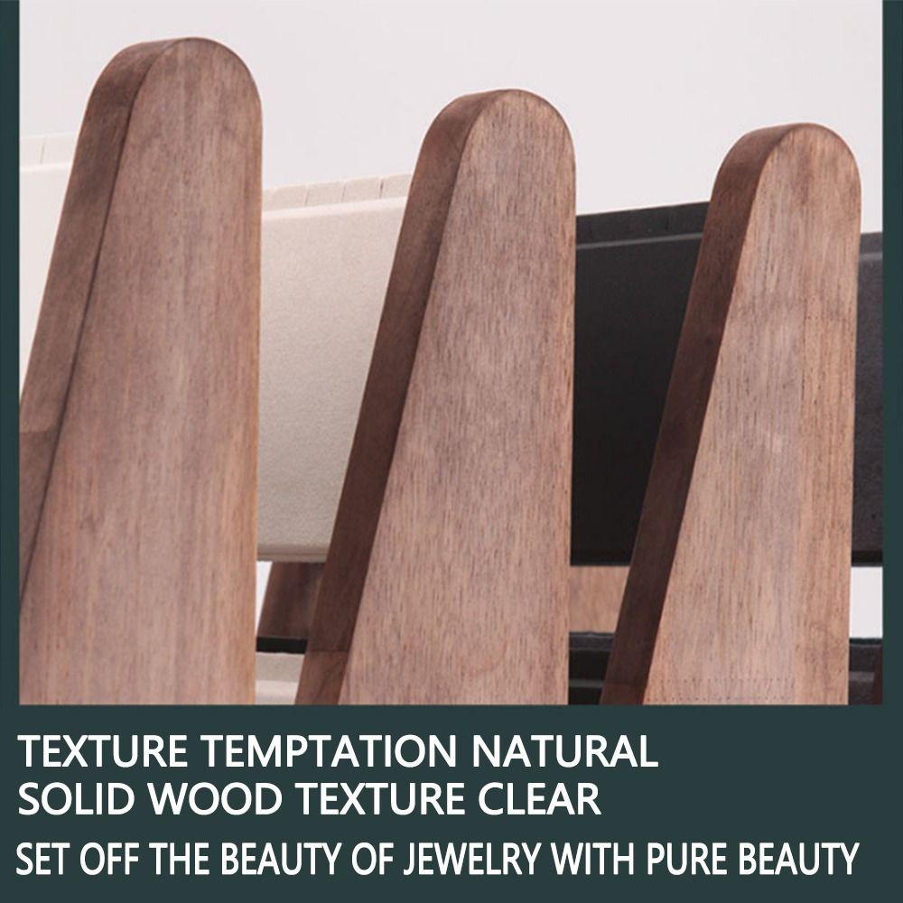 Creative Necklace Storage Holder Simple Jewelry Organizer Earring Display Board Craft Show