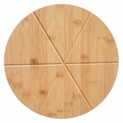 BANDEJA DE PIZZA DE MADERA 35cm KINGHOFF KH-1565