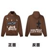 Mens Oversized Hooded Sweatshirt With Fleece Lining Streetwear Cotton Pullover Winter Casual Wear