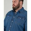 Duke Mens D555 Western Denim Shirt