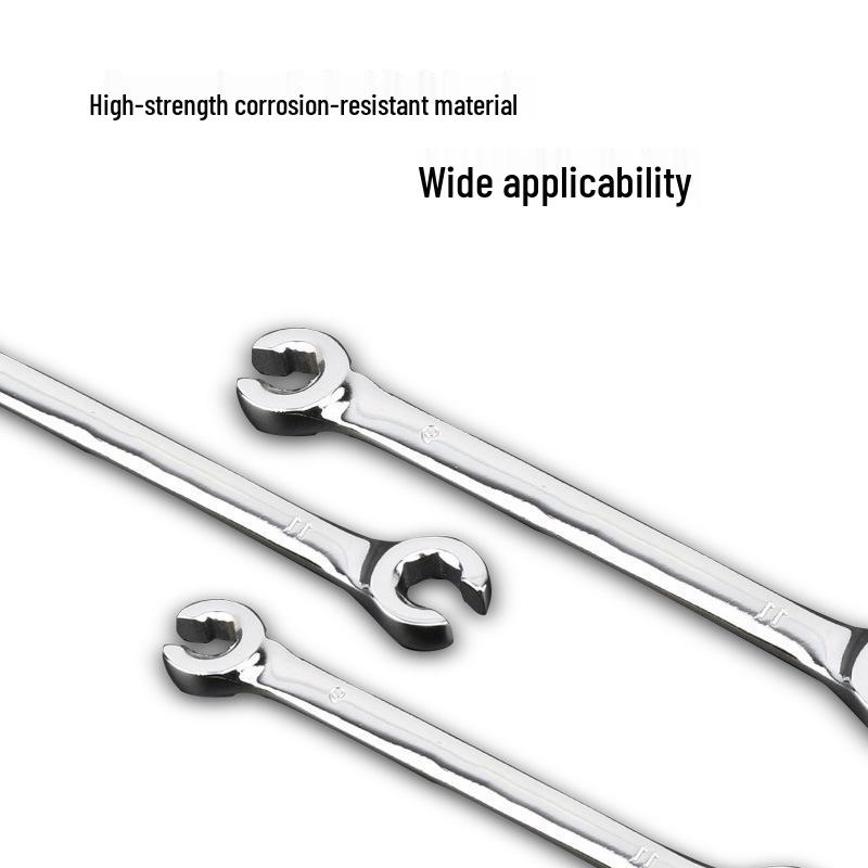 Double-Ended Hydraulic Brake Hose Wrench for Disassembly