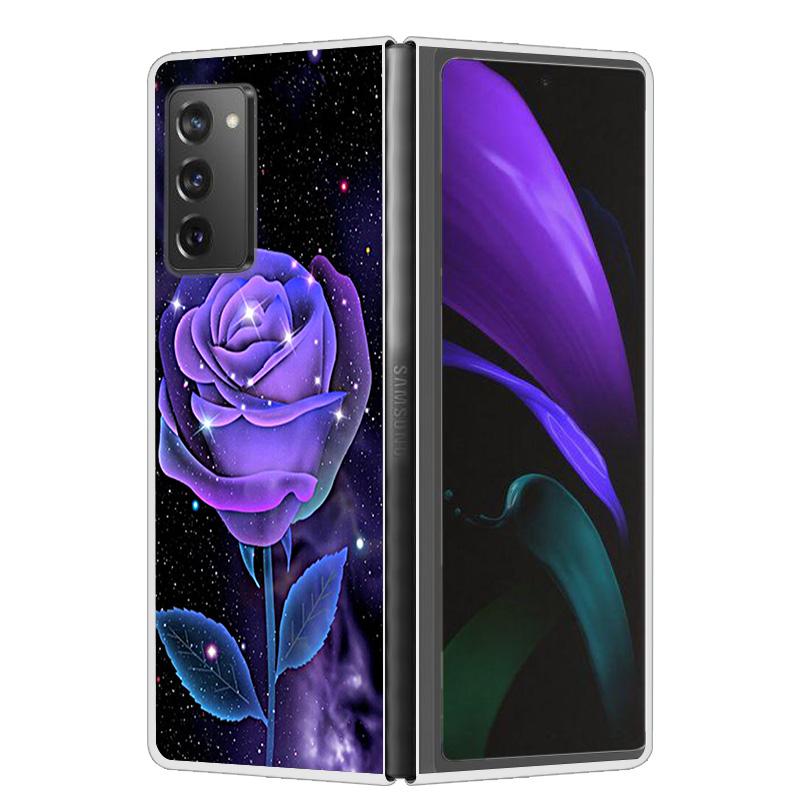 For Samsung Galaxy Z Fold2 Fold4 Fold5 Case Shockproof Hard Plastic PC Back Cover For Samsung Galaxy Z Fold 3 5 4 5G Phone Cases