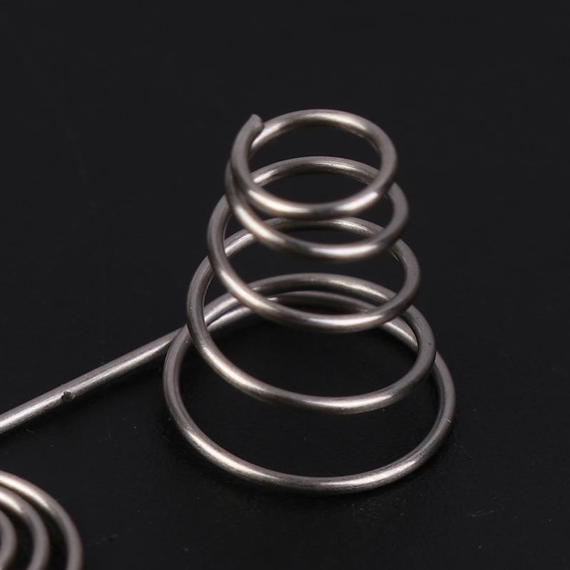 5 Stück/Set AAA AA Batterie Positiv Negativ Spiralfedern Kontaktplatte Nickeldrahtfeder für DIY Elektronisches Zubehör