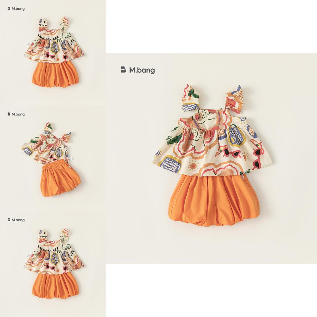 Girl Toddler Casual Shorts Set With Soft Cotton Fabric For Kids Summer Wear