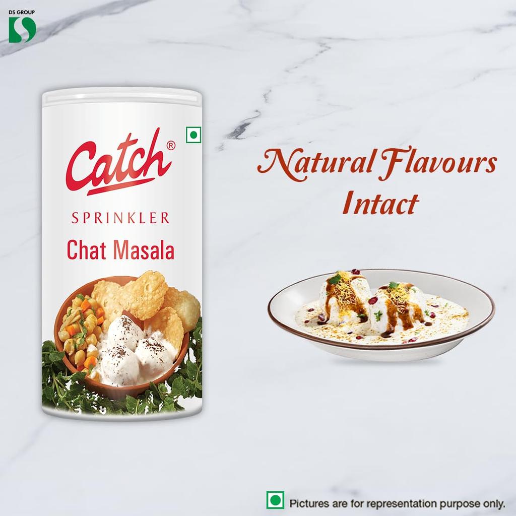 Catch Sprinkler Chat Masala Seasoning 100 G Bottle For Snacks Fruits And Salads