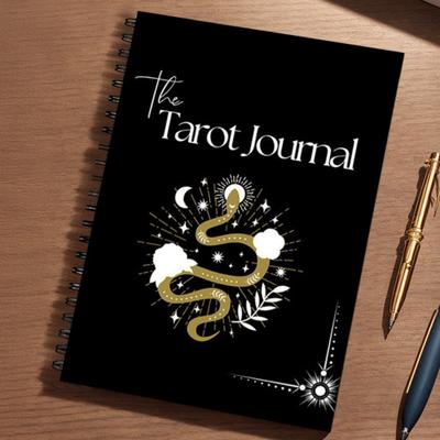Tarot Dagboek voor Planning Reflectie Dik Papier Notitieboek Meester Tarot Geschiedenis Spiritueel Dagboek voor Tarot Liefhebbers