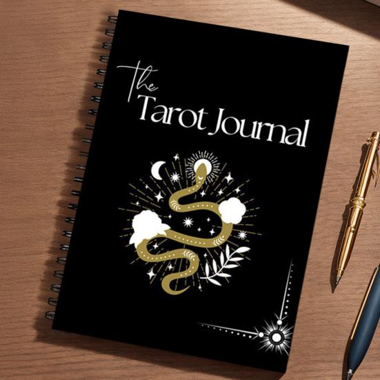 Tarot Journal for Planning Reflection Thick Paper Notebook Master Tarot History Spiritual Diary for Tarot Enthusiasts
