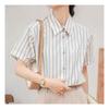 Navava Casual Stripe Short Sleeve Shirt Nb2080