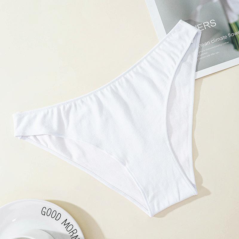 Calzoncillos de algodón para mujer, calzoncillos deportivos de cintura baja para mujer, ropa interior cómoda y elástica, bragas de lencería para mujer, M-XL