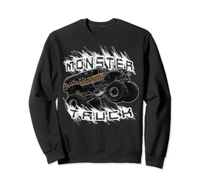 Monster Truck Jam Rubber Jump & Crash Car - Mudguards Sweatshirt