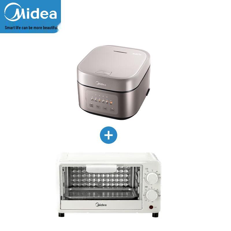 Мультиварка Midea 4 л и электрическая духовка, набор-комбо, штепсель CN (адаптер в комплекте)