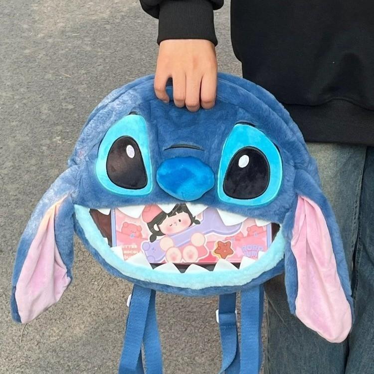 Miku Hatsune Itabag Stitch Capybara Cartoon Plush Backpack Girl Travel And Gift