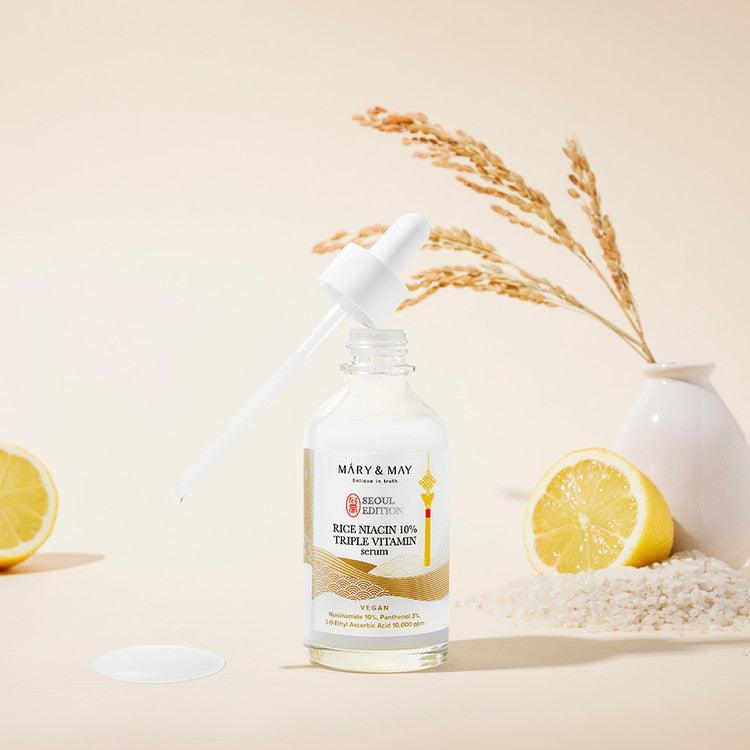 Mary&May Serum z Potrójną Witaminą Ryż Niacynamid 10% 80ml