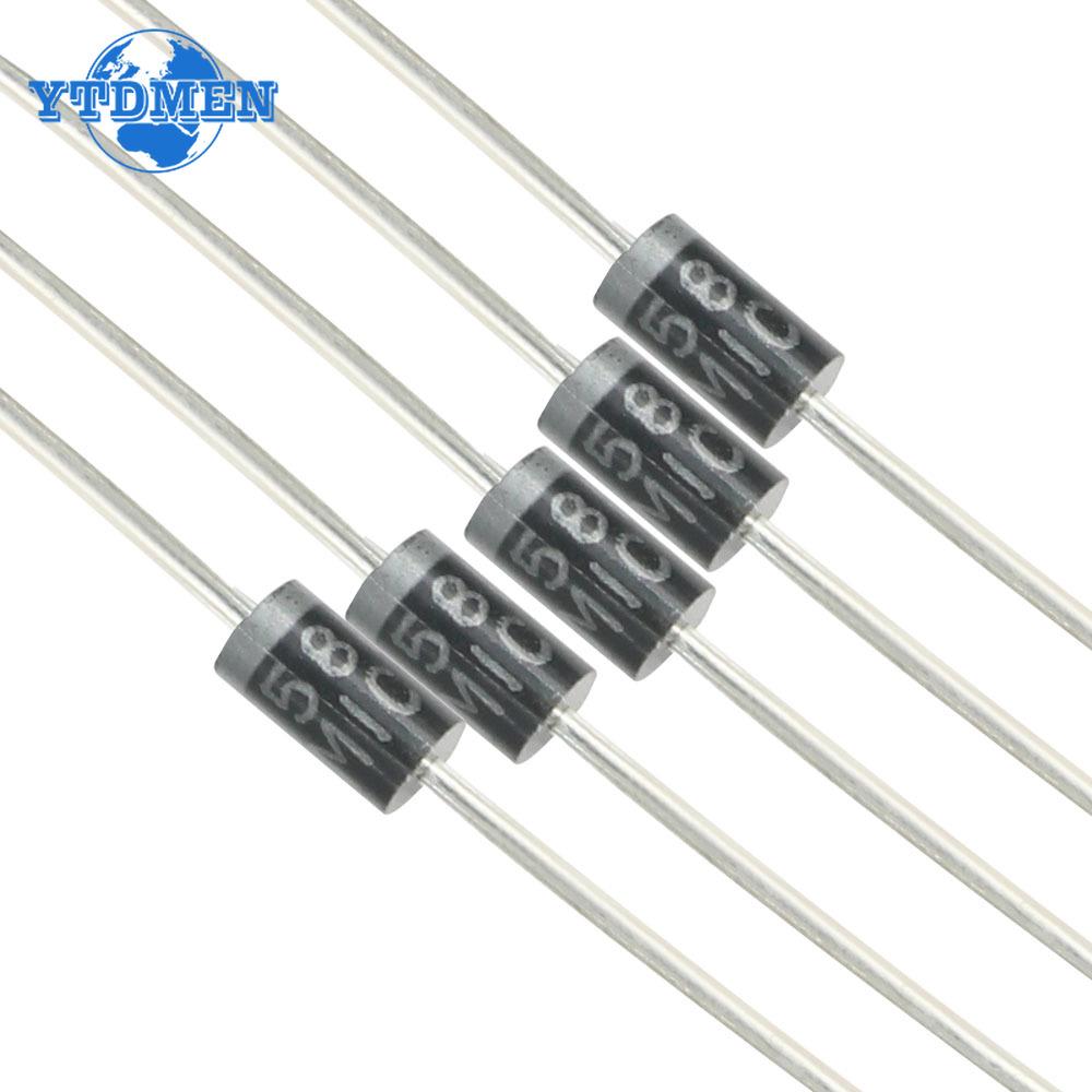 100PCS Schottky Diode Rectifier Diodes Kit DO-41 1N5817 1N5404 1N5824 DO-27