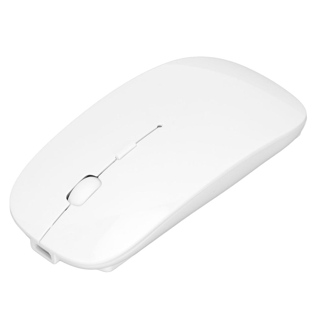 Wireless Mouse Silent Working 450mAh Rechargeable Auto Sleep Fingerprint Proof Comfortable Laptop Mouse
