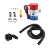 Motorhomes Boat Marine Bilge Pump Hose Installation Kit 1-1/8 Inch with Stainless Steel Clamps & Elbow Thru Hull Scupper