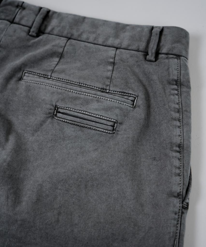 BIRBANTE Sondrio Stretch Satin Pants - Grey