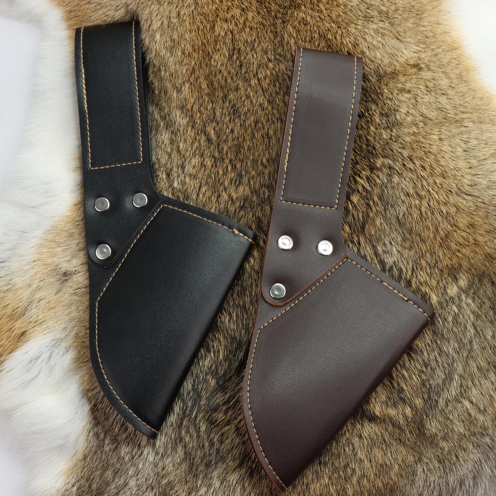 Medieval Faux Leather Knight Sword Scabbard Viking Knight Leather Knife Holder Halloween Cosplay LARP Accessories