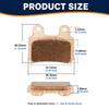 Bicycle Disc Brake Pads for Ridstar Q20/ Q20mini/ Q20 Pro/ Mn26/ H20 Pro/ Dc26 Electric Bikes