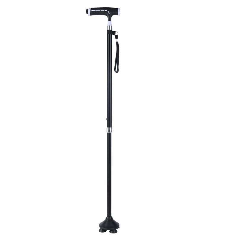 Регулируемая трость на четырех ножках Kedenuo для пожилых людей