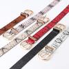 New Trendy Women's Belt, Snake-patterned Belt, Fashionable and Simple Jeans Belt, Ins Style Women's Belt