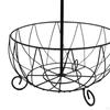 Countertop Fruit Basket Bowl with Banana Hanger, Metal Wire Snacks Vegetable for