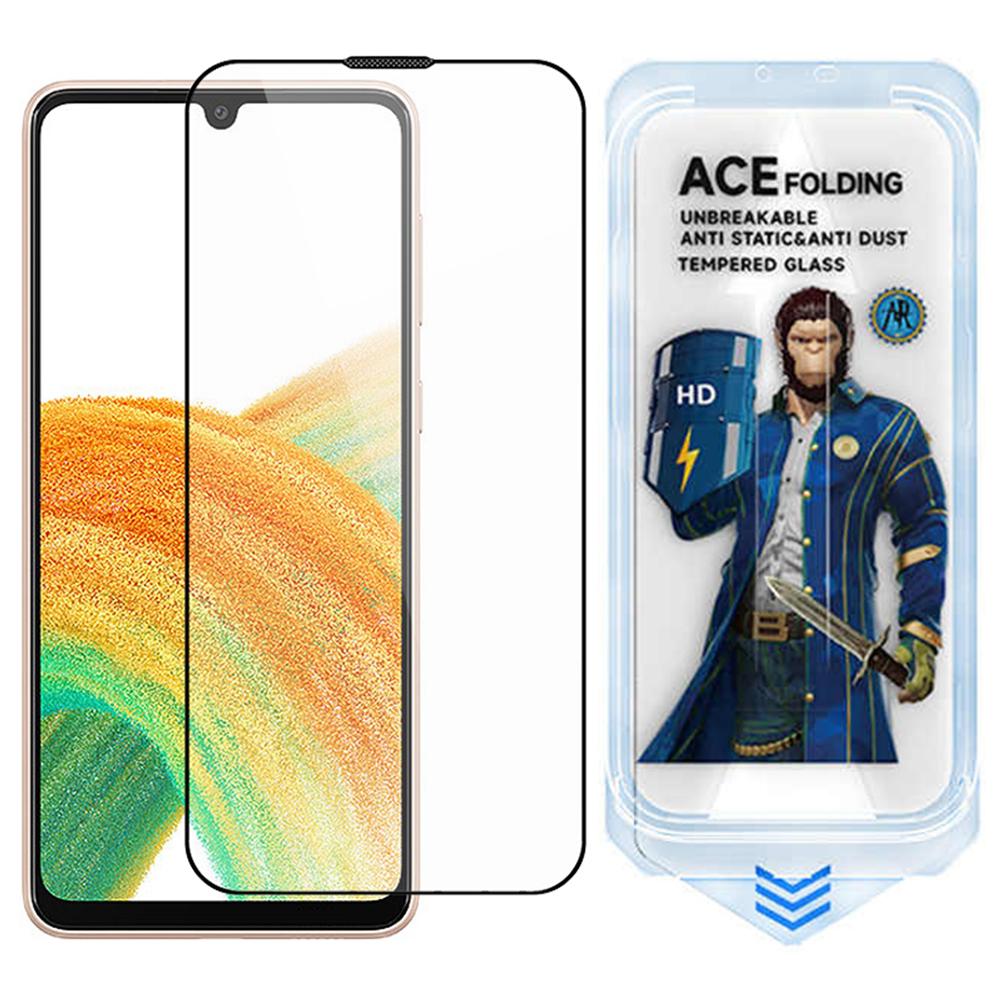 

ESHMILY Screen Protector for Samsung Galaxy A33 5G/A32 4G (EU Version)/A31/A22 4G (EU Version),High Aluminium-Silicon Glass Clear Film Type A