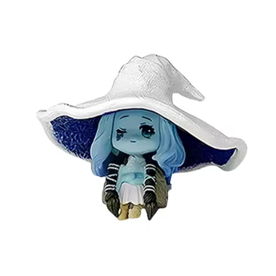 7-12cm Gaming Q Version Elden Ring Mini Ranni Cat Melina Malenia The Half-Wolf Action Figure Lani Magic Ornaments PVC Dolls