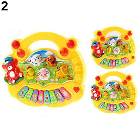 Baby Kids Musical Educational Animal Farm Piano Developmental Music Toy Gift