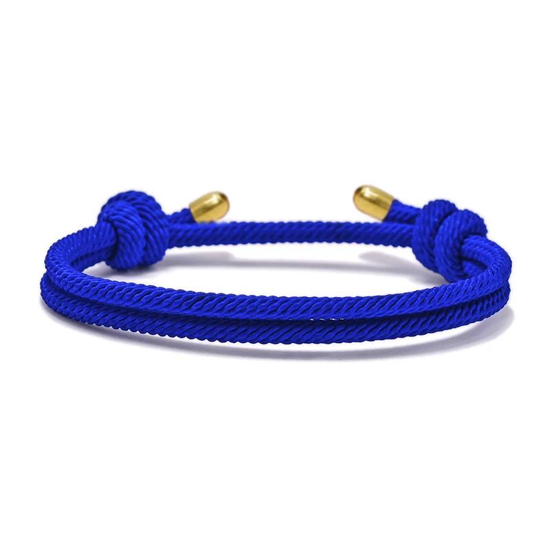 2025 New Minimalism Milan Rope Bracelet Men's and Women's Handmade Adjustable Couple Bracelet Fashion Jewelry Gift for Friends