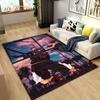 Kuroko's Basketball Anime Cartoon Area Rug,Carpet Rug for Living Room Bedroom Sofa Doormat Decoration, Kids  Non-slip Floor Mat
