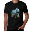 Watercolor Hydrangea Tshirt Stylish Graphic Short Sleeve Top