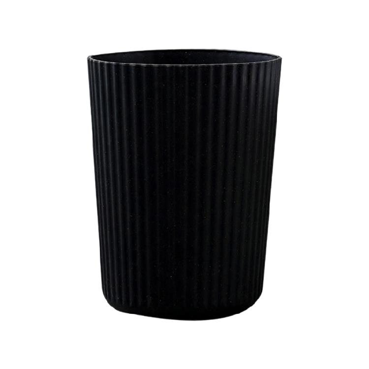 

Modern Styles Small Garbage Bin Trash Can For Home Workplace Plastic Waste Bucket for Office Bedrom Small Space чорний