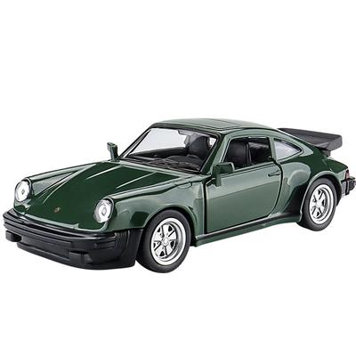 1/36 Porsche 911 Turbo 1987 Car Model Toy Alloy Diecast Retro Vehicle Models Pull Back Miniature Gifts