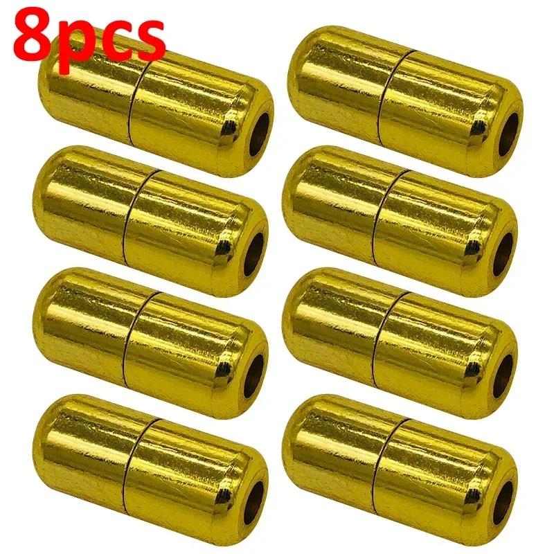 Metal Capsule Shoelaces Semicircle Buckles No Tie Buckle Connector for Shoes Sneakers Shoelace Kids Adult Quick Tie Shoe Laces