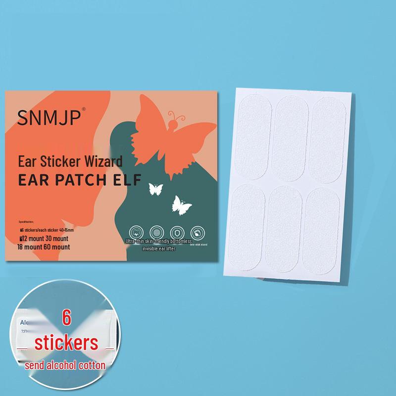 Douyin Elf Ear Correction Stickers for Photo Shaping: Enhance Protruding Ears, Make Big Face Appear Smaller