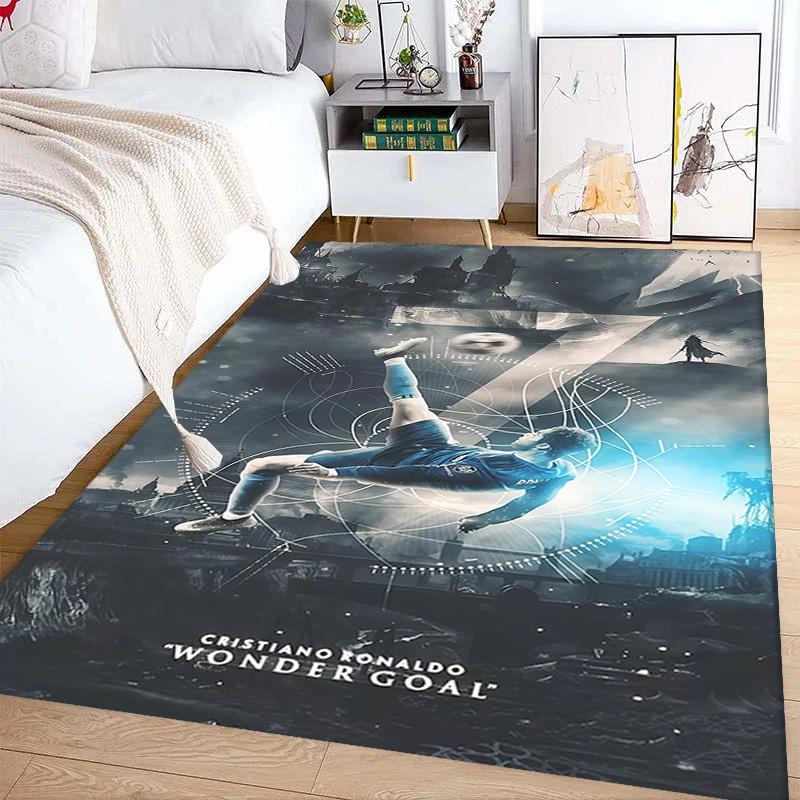 Number 10: Soccer Legend Action carpet Suitable for all seasons Doormat Christmas gifts Bathroom mat Room