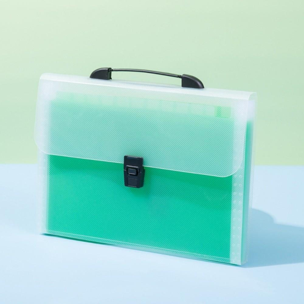 Organ Bag 13 Layer Folder Large Capacity Information File Bag Portable Accordion Bag  Office