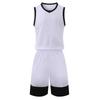 Unisex Summer Basketball Uniform Set: Children's & Adult Two-Piece Sportswear