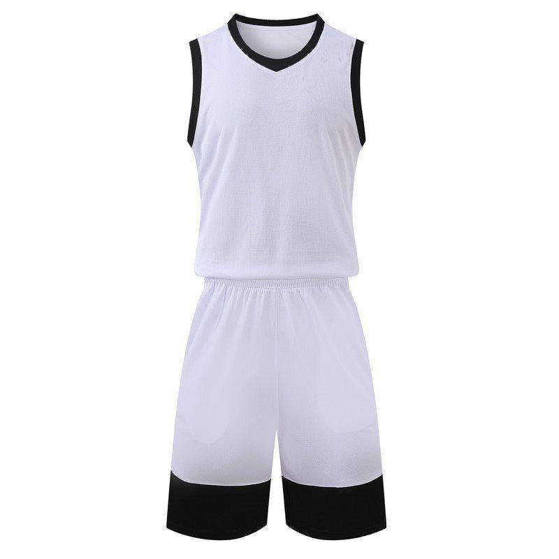 Unisex Summer Basketball Uniform Set: Children's & Adult Two-Piece Sportswear
