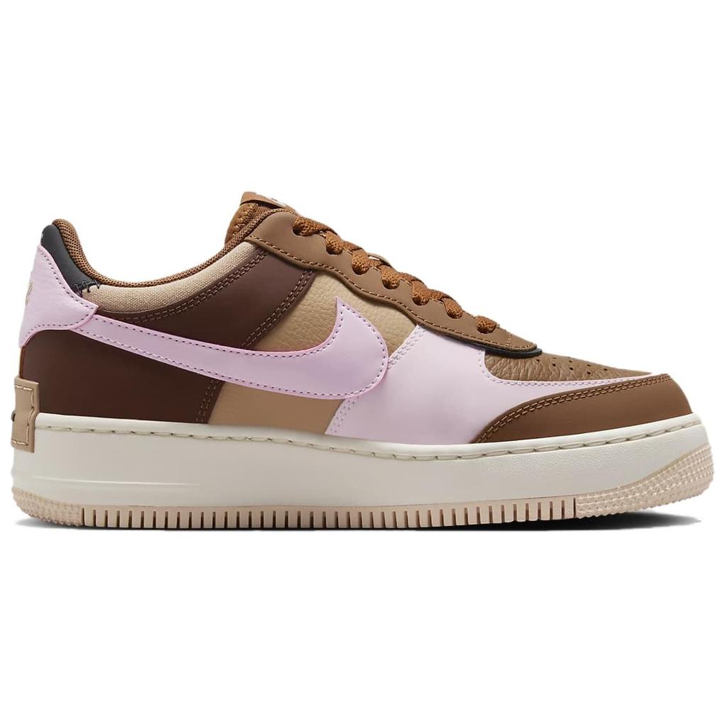 Nike Dámské tenisky Air Force 1 Low Shadow Light British Tan Pink Foam DZ1847-200