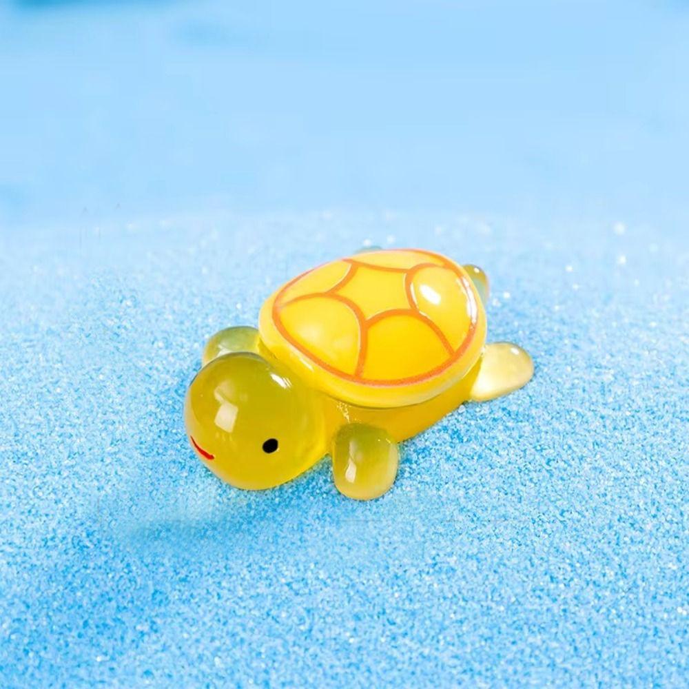 

Giant Aquarium Fish Tank DIY Accessories Luminous Turtle Statue Cute Turtle Ornament