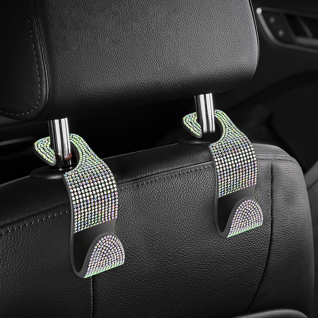 1PC Car Seat Headrest Hook for Auto Back Seat Organizer Hanger Storage Holder for Handbag Purse Bags Coats Universal