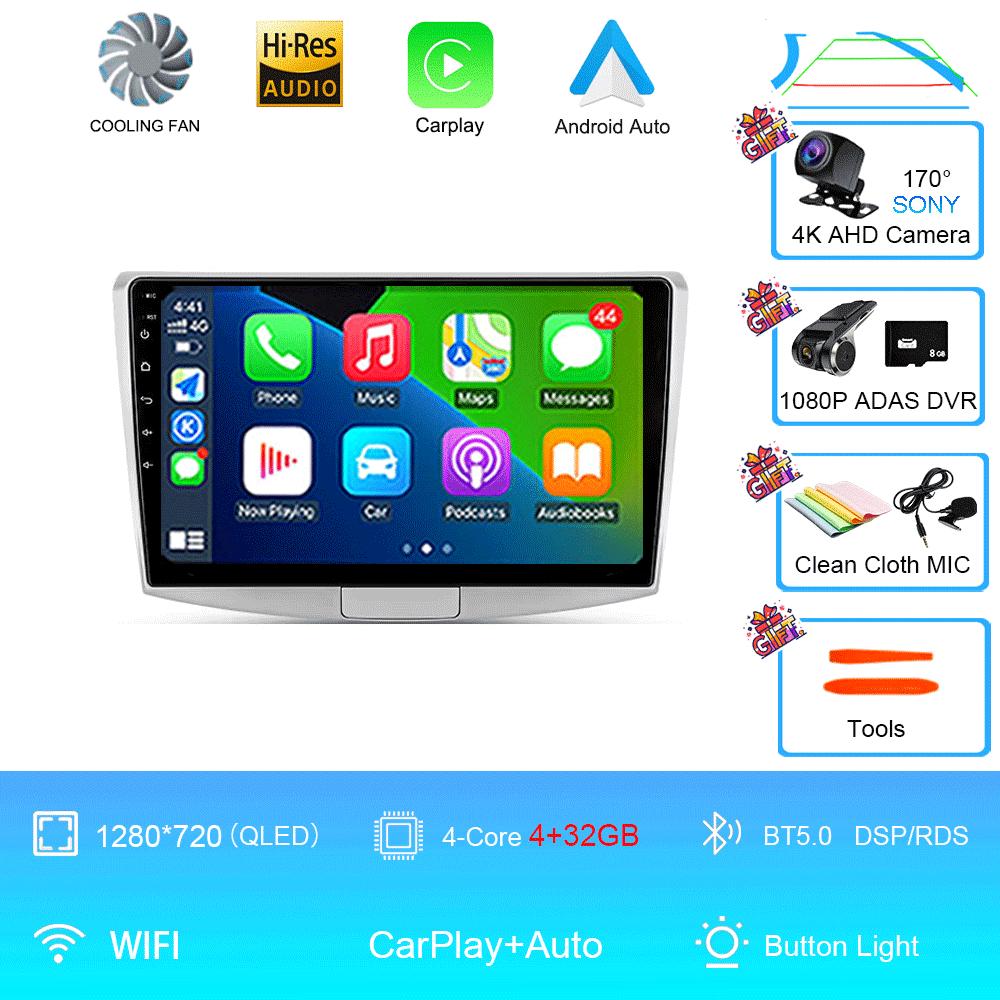 Car Radio Android 14 For Volkswagen VW Passat B6 B7 B8 CC Magotan 2011 - 2015 Multimedia Video Player Navigation GPS Head Unit