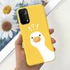 For Oppo A74 4G Case Oppo A54 A94 Cute Fashion Panted Cover Soft TPU Phone Case For Oppo A94 A 54 74 OppoA54 OppoA94 Fundas Capa