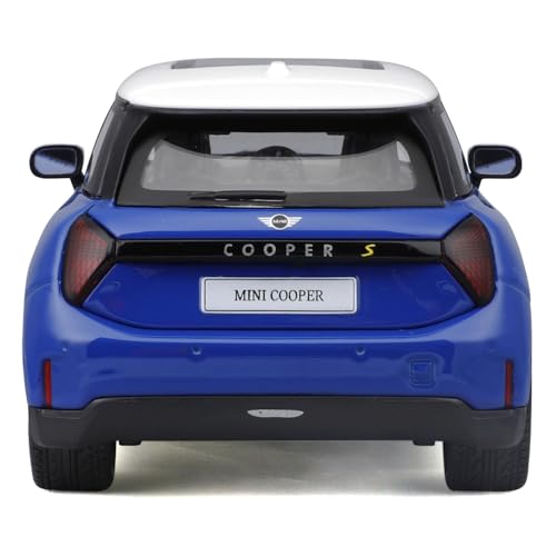 Maisto 1/24 Scale Mini Cooper SE (J01) Blue / Diecast Model Car, Finished Model 32926